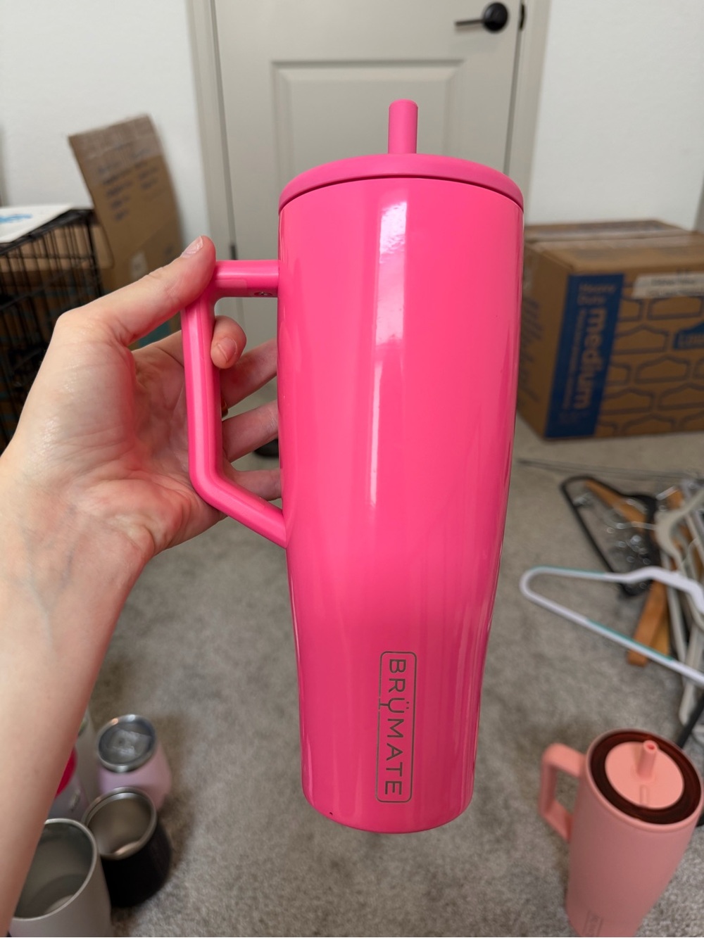 BrüMate Hot Pink ERA 40OZ